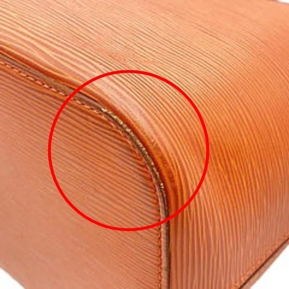 Louis Vuitton Orange Epi Neverfull MM Tote Bag - Picture 5 of 11